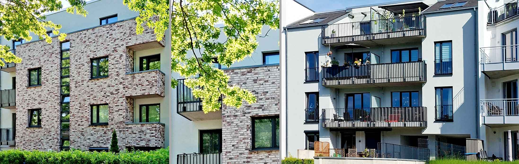 WOHNUNGSBAUNeubau von 7 Wohneinheiten | Tiefgarage | AufzugLohof 9 | Wedelredante haun architekte...